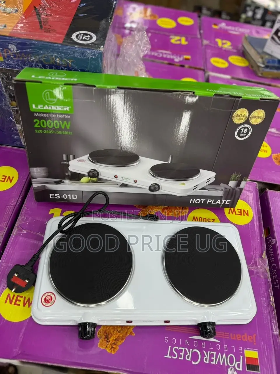 Leaddear Double Solid Hot Plate