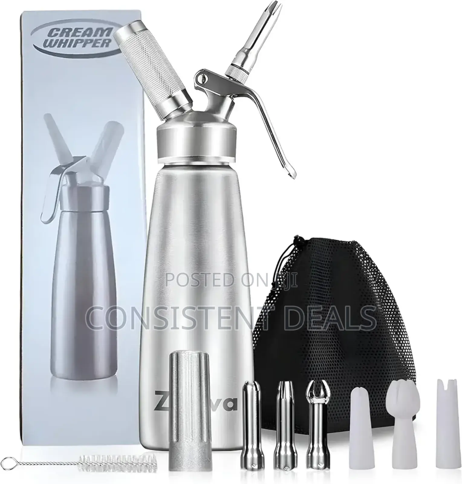 Aluminum Whipped Cream Dispenser