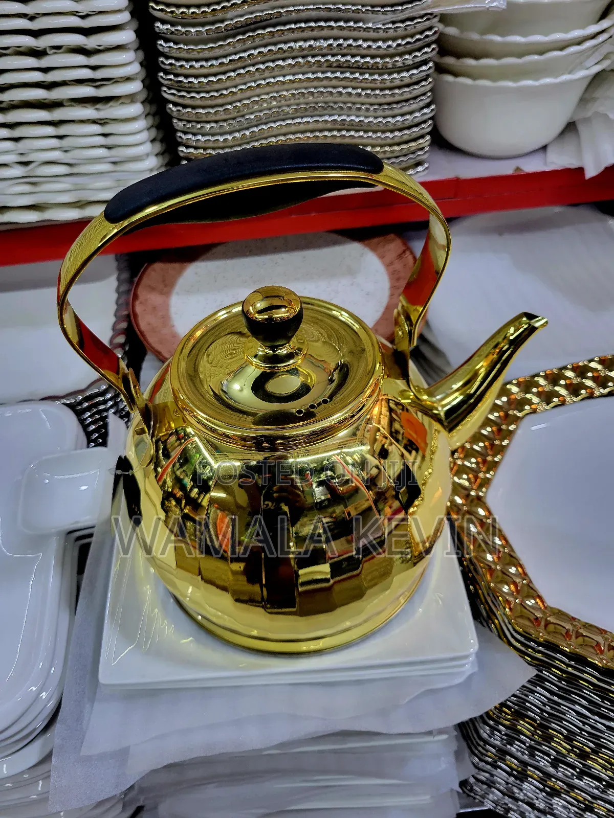 Vicalina Stainless Steel Whistling Tea Kettle.