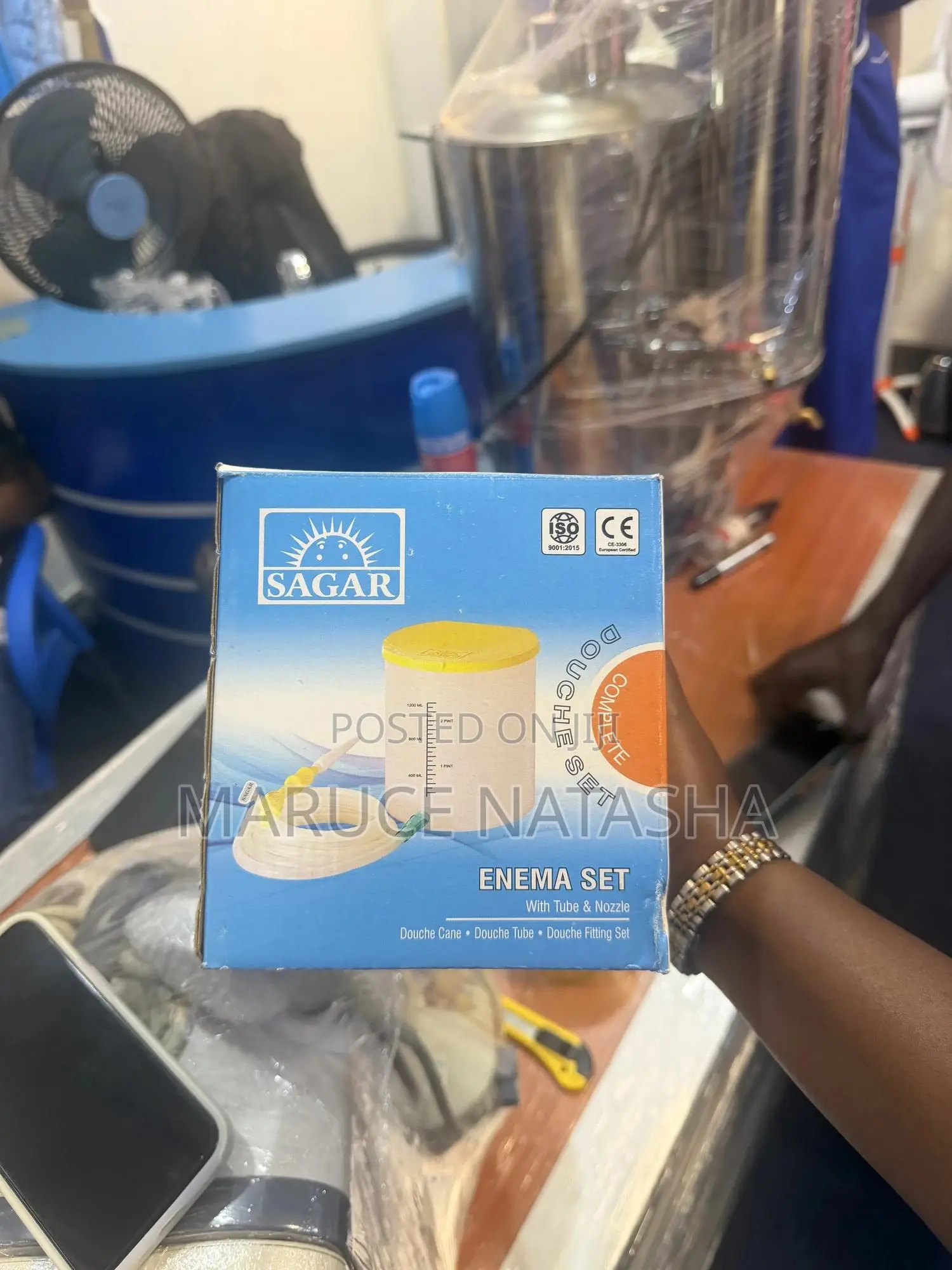 A Set of an Enema Kit