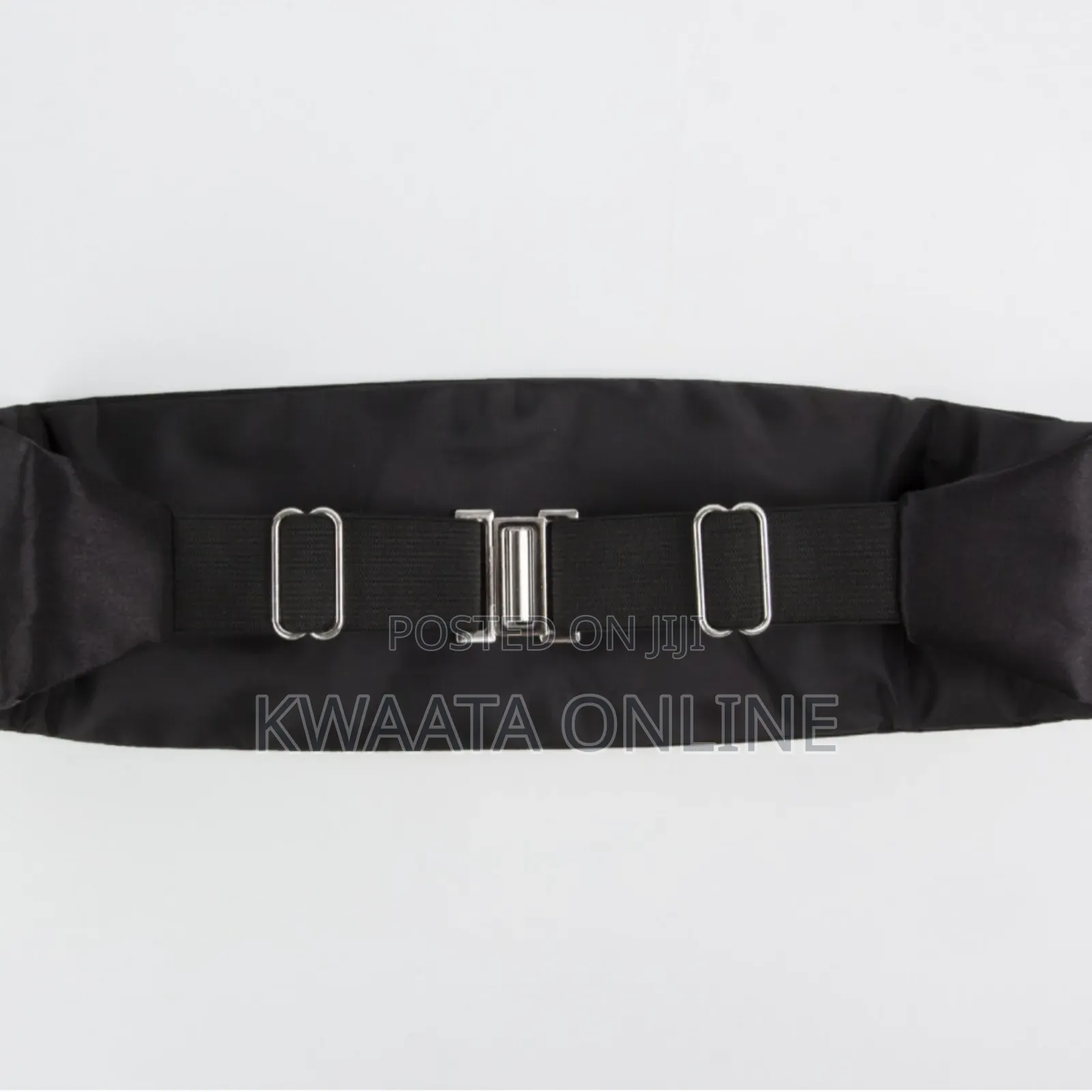Men's Cummerbund Bowtie Set Hanky Pocket Square Waistband Set