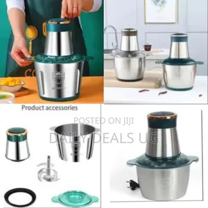 Hoffmans 2l Electric Meat Grinder Bowl Food Meat Vegetable Chopper