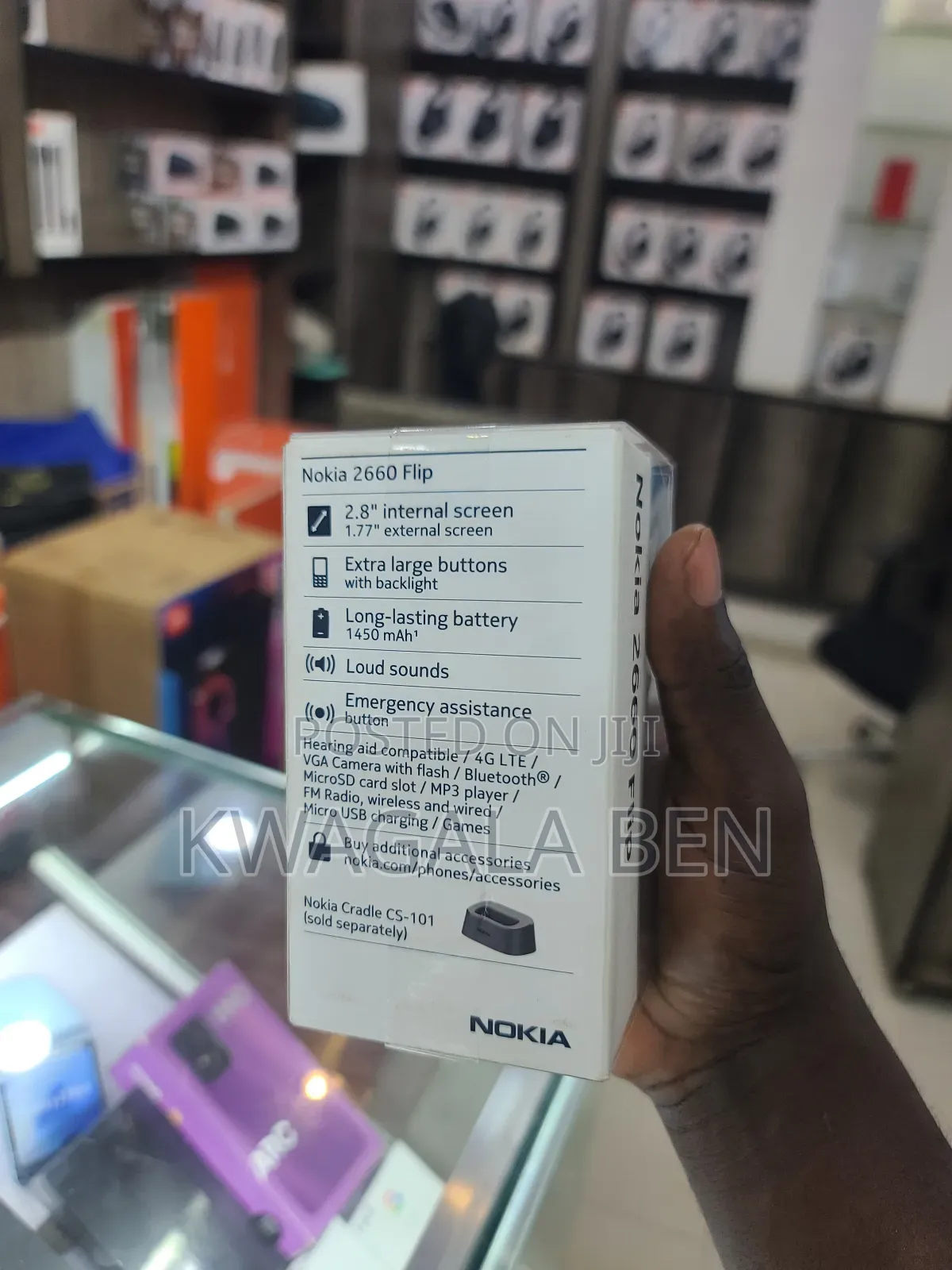 New Nokia 2660 Flip Black
