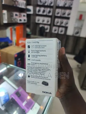 New Nokia 2660 Flip Black