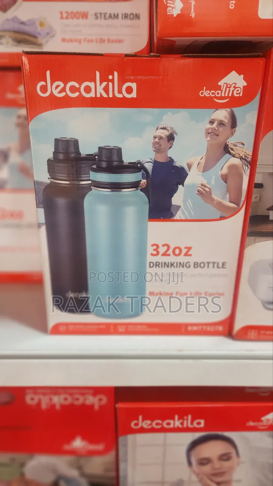 Decakila Double Vacuum Insulation Bottle 2pcs