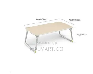 Lasa Folding Laptop Table Adjustable Desk For Bed,Study