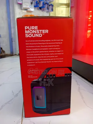 Monster Adventurer 1000 Portable Outdoor Speaker.