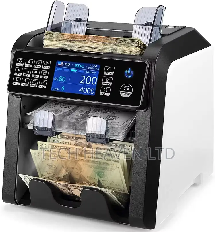 Al-950 Bill Counter and Sorter Mixed Bill Value Cash Analyzer