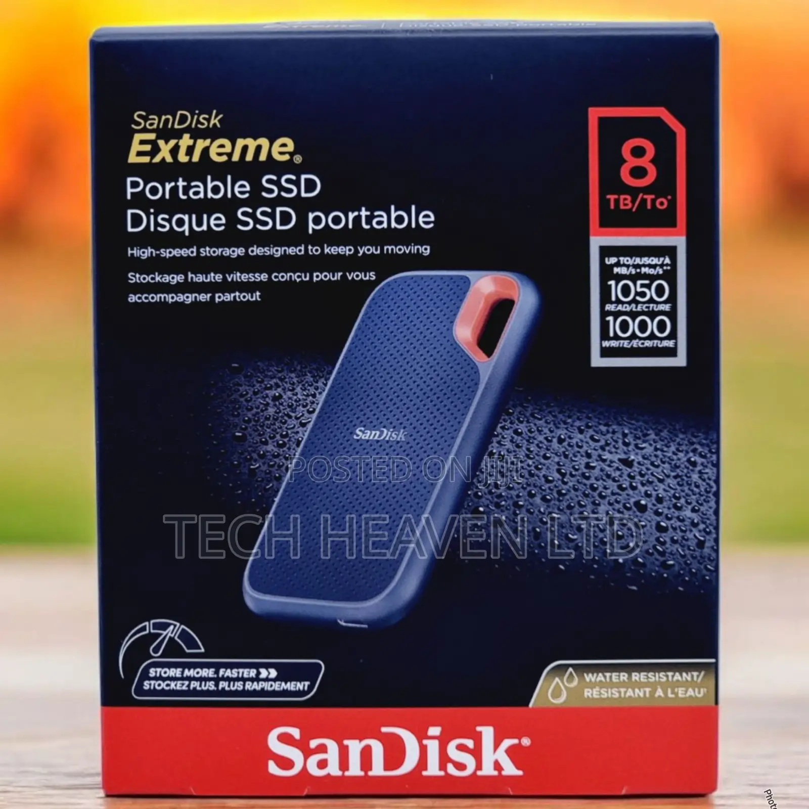 Sandisk 8tb Extreme Usb 3.2 Gen 2 Portable SSD