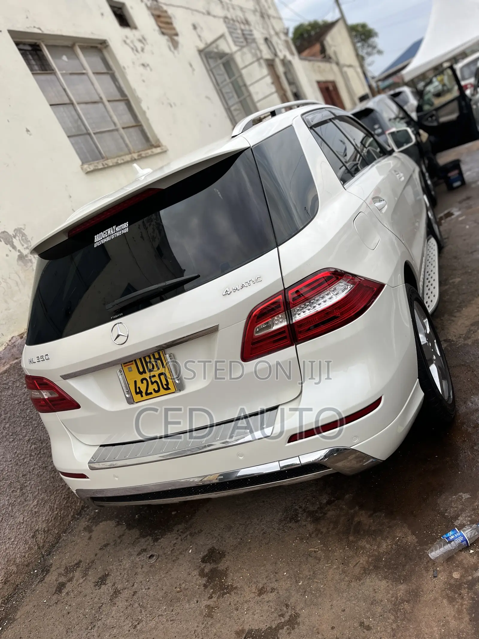 Mercedes-Benz M Class ML 350 4Matic 2013 White