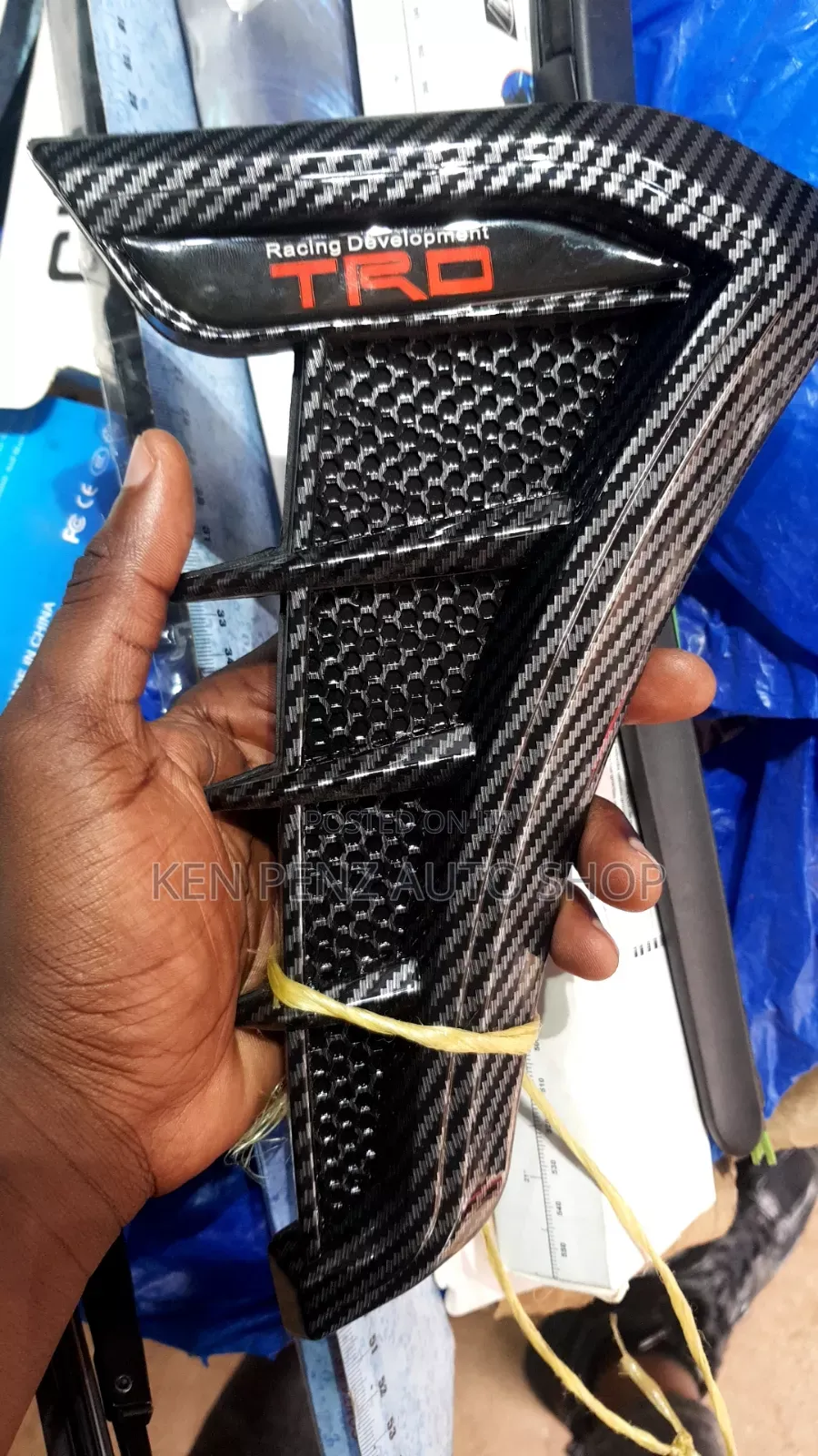 Mark X and Other Car Fender Vent Kit Carbon Fibre