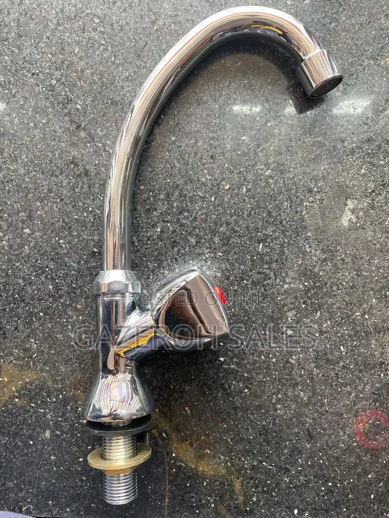 Gooseneck Kitchen Sink Tap – Cold Water Only