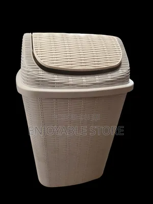Home Office Plastic Swing Dust Bin Plastic Swing Dust Bin