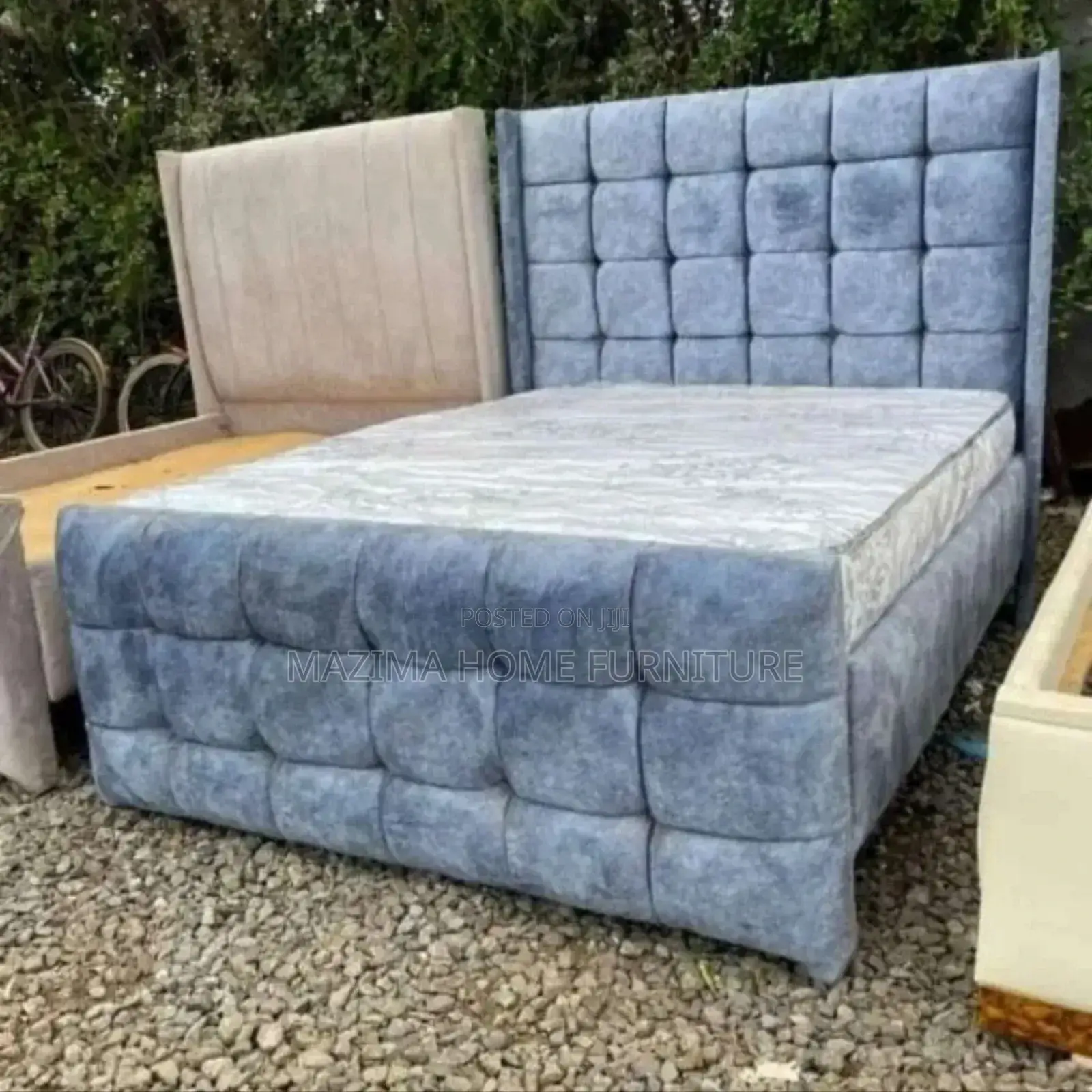 Leather Beds 5x6 Square Design