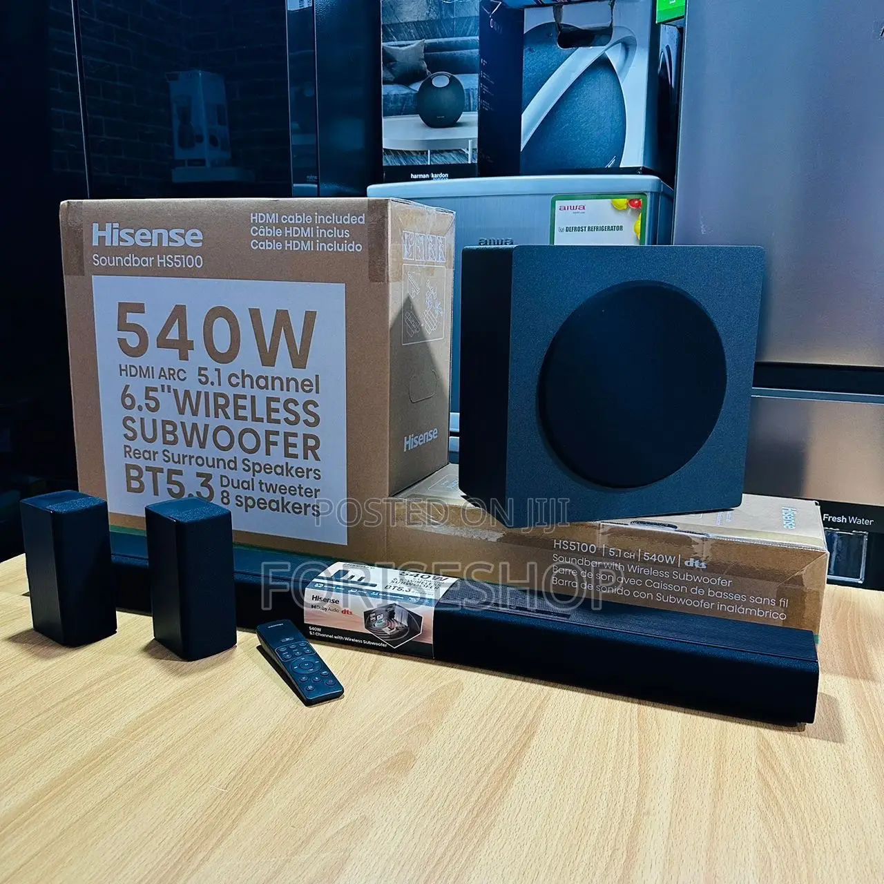 Hisense 5.1 Ch Soundbar 540w