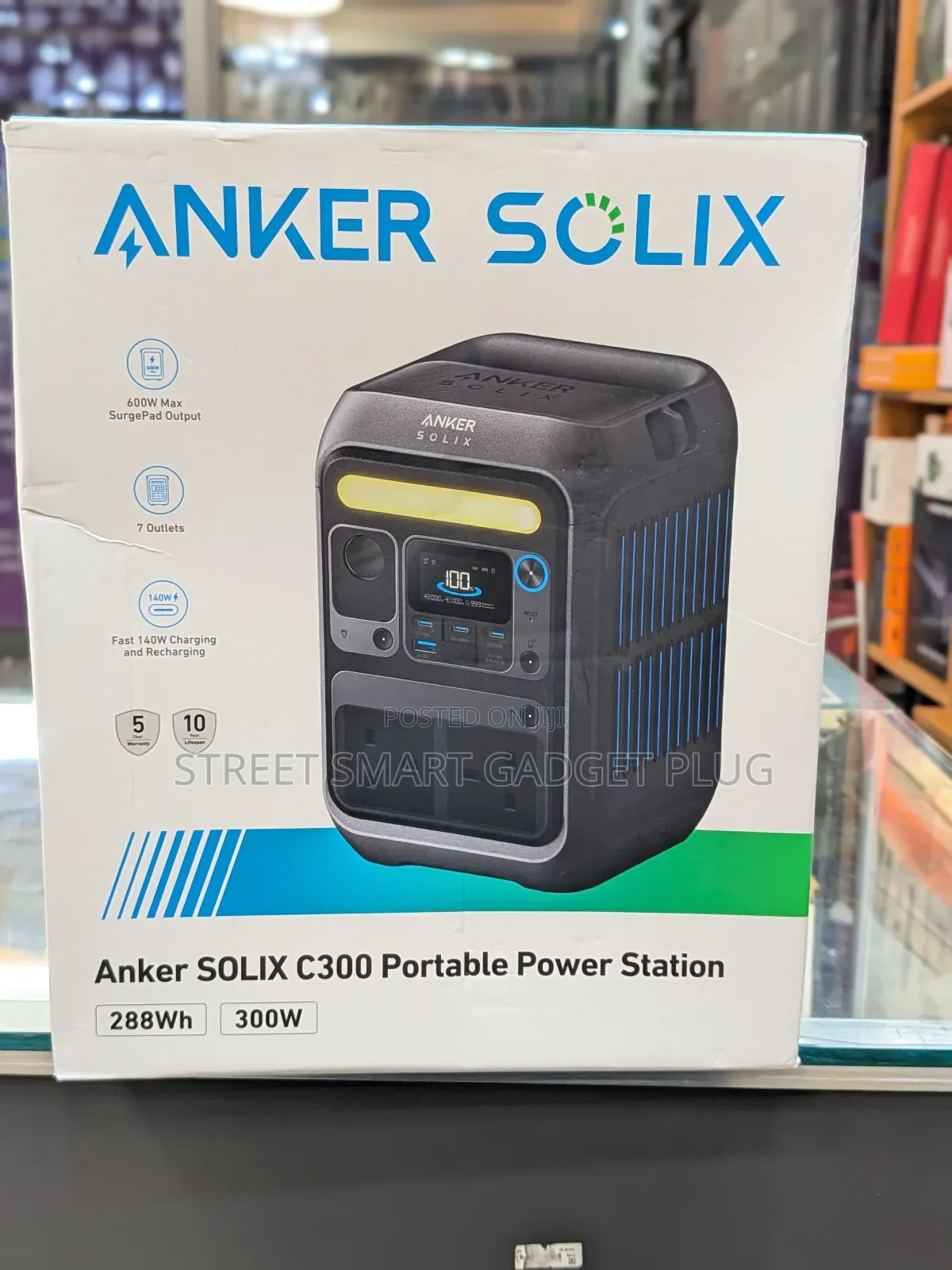 Anker Solix C300x 600watts Power Station