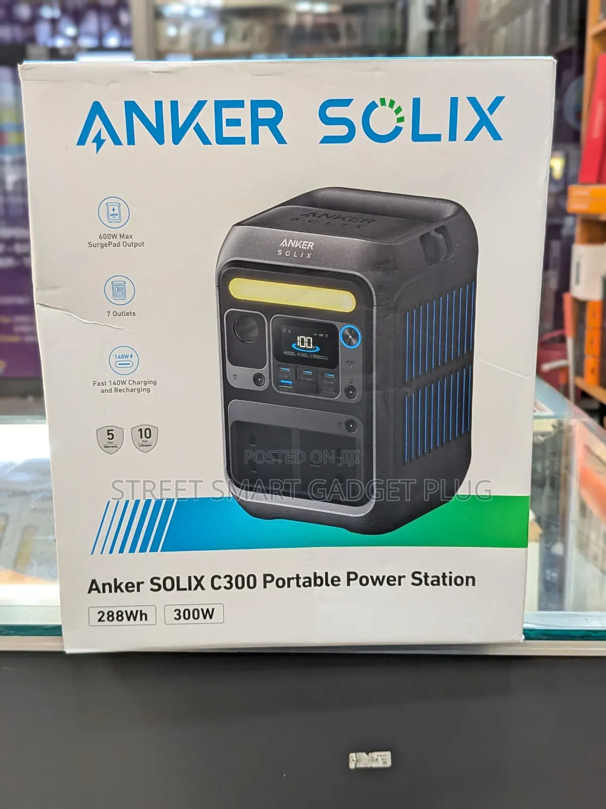 Anker Solix C300x 600watts Power Station