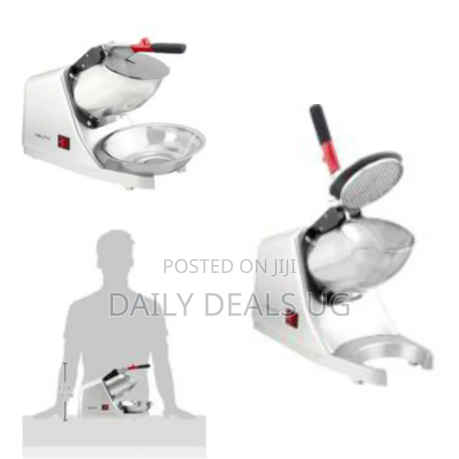 Sokany Electric Ice Crusher Machine Electric Shaved Ice Grill Machine