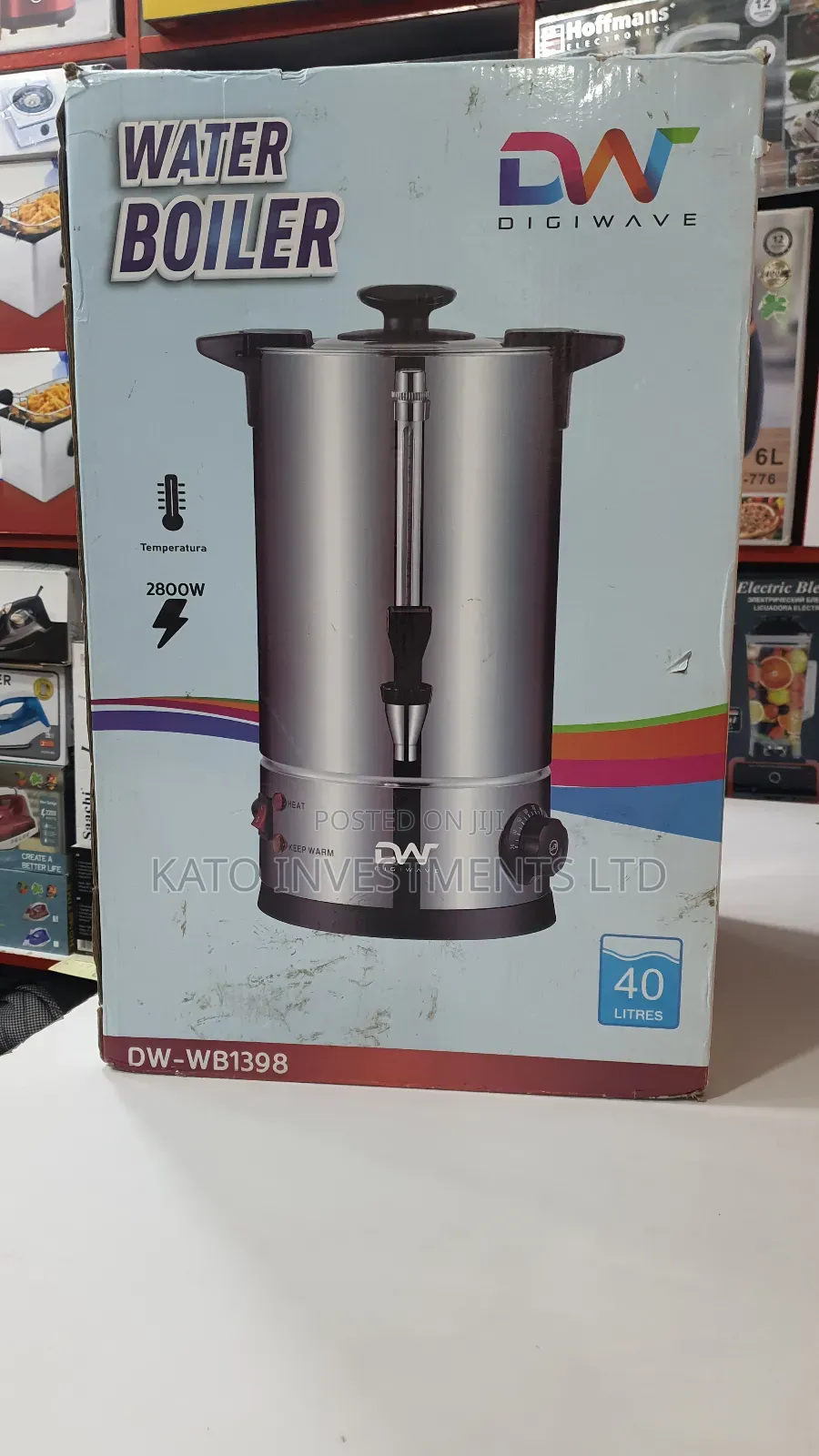 Water Boiler 40litrs Dw