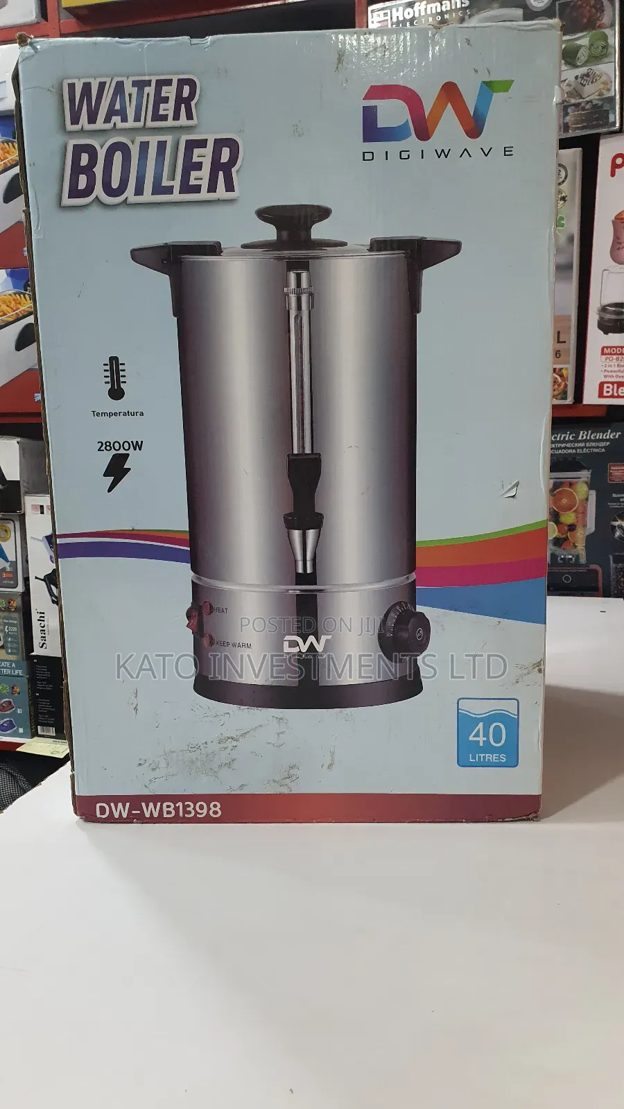 Water Boiler 40litrs Dw