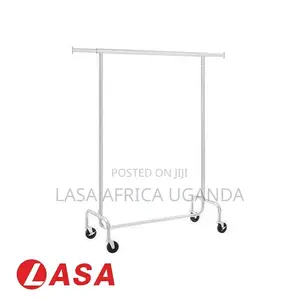Rolling Extendable Clothing Rack · 60kg Load · Boda Delivery