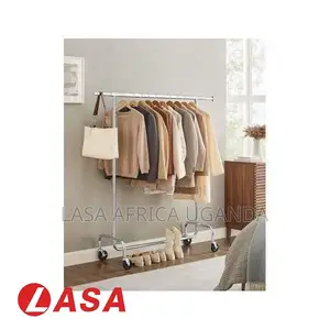 Rolling Extendable Clothing Rack · 60kg Load · Boda Delivery
