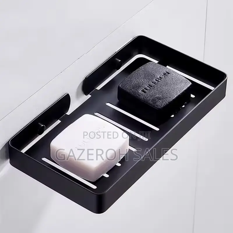 Large Soap Dish – Sleek Black Silver Options
