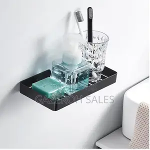 Large Soap Dish – Sleek Black Silver Options