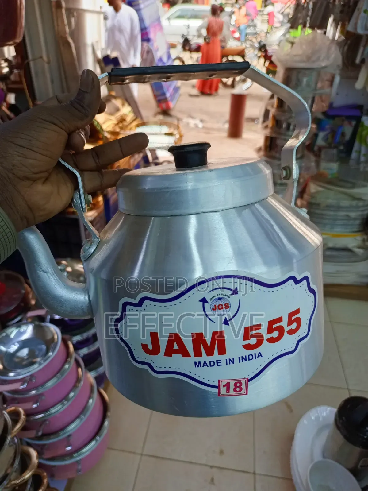 Indian Aluminum 3.5l Tea Kettle