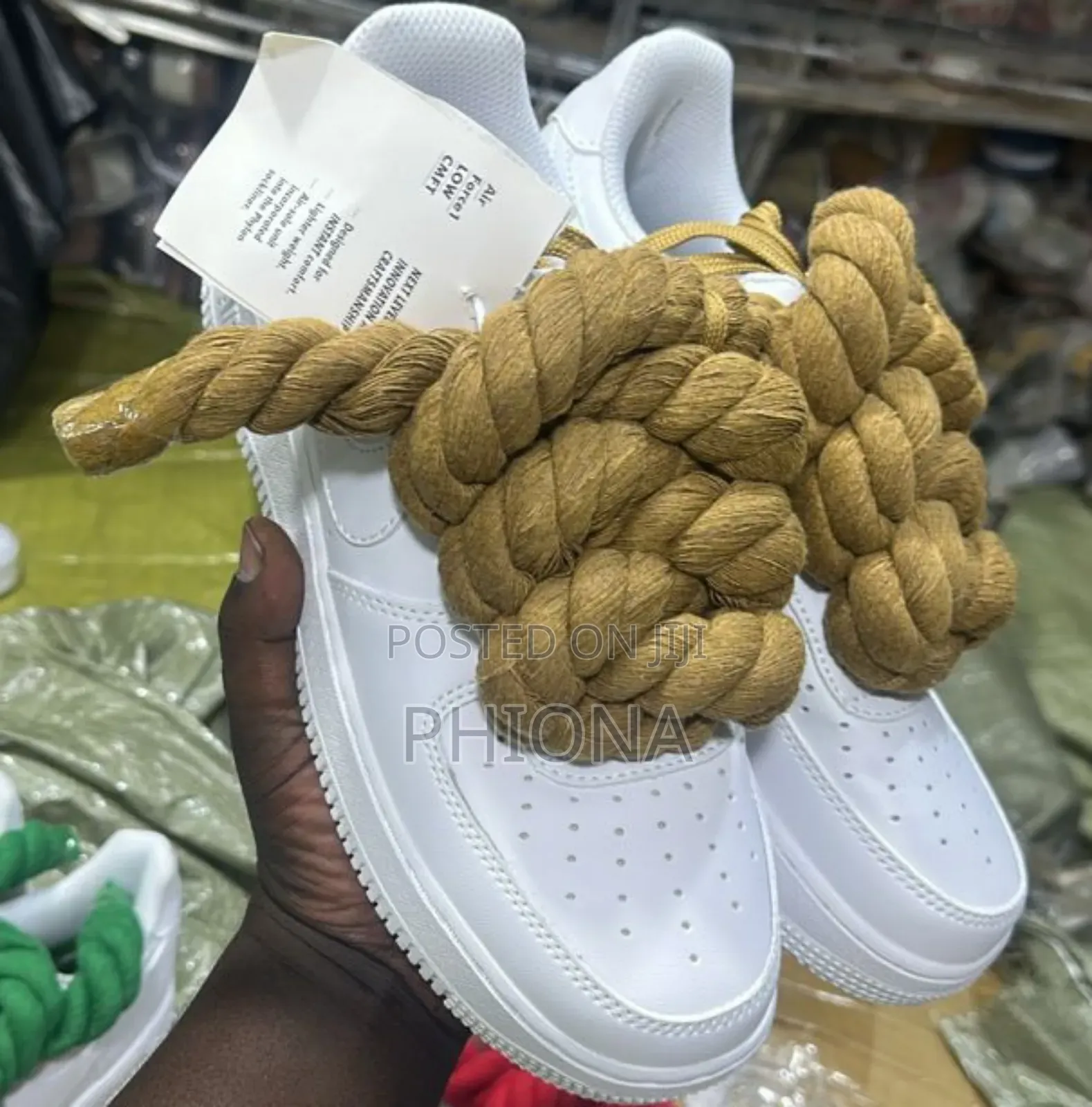 Big Laced Shoes