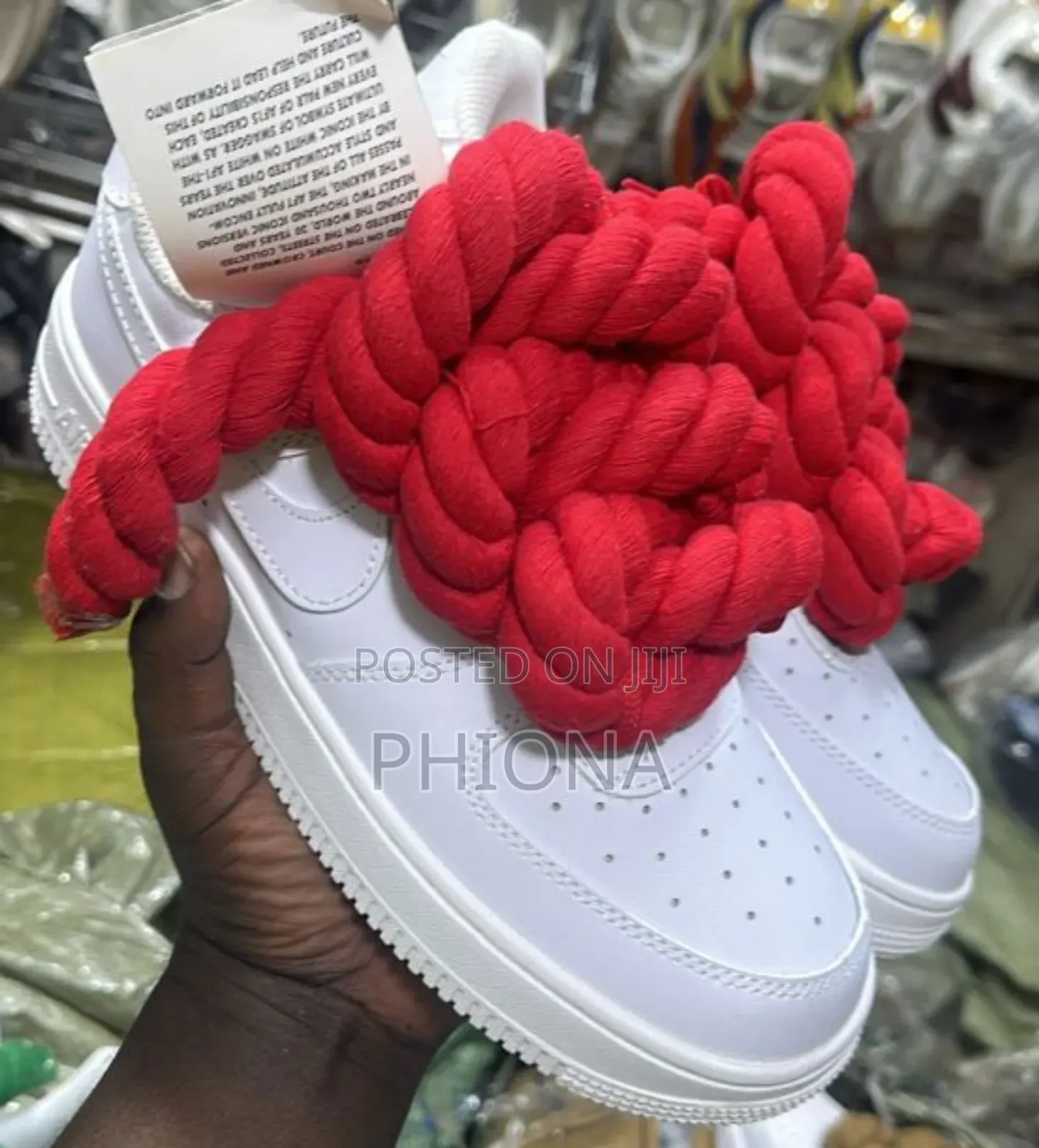 Big Laced Shoes