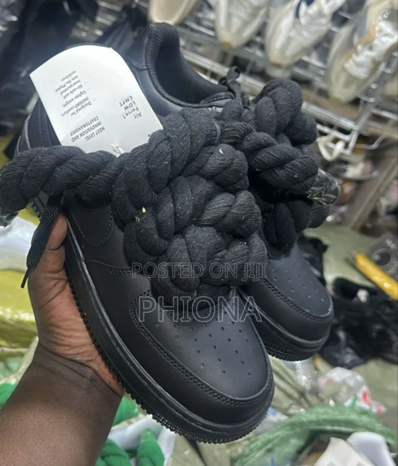 Big Laced Shoes