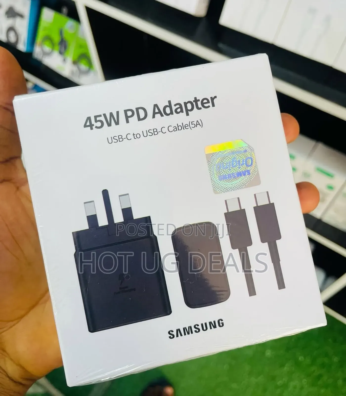 Samsung 45w Super Fast Charger For Type C Black