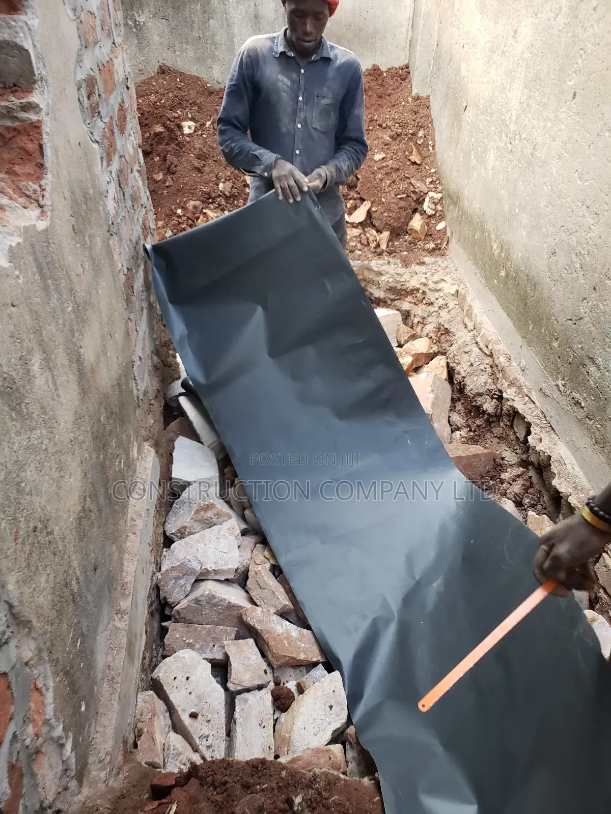 Biodigester With Good Hardcore Layment