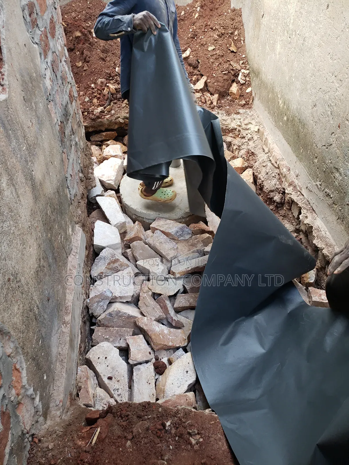 Biodigester With Good Hardcore Layment