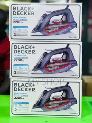 Ceramic Steam Iron (Black Decker)