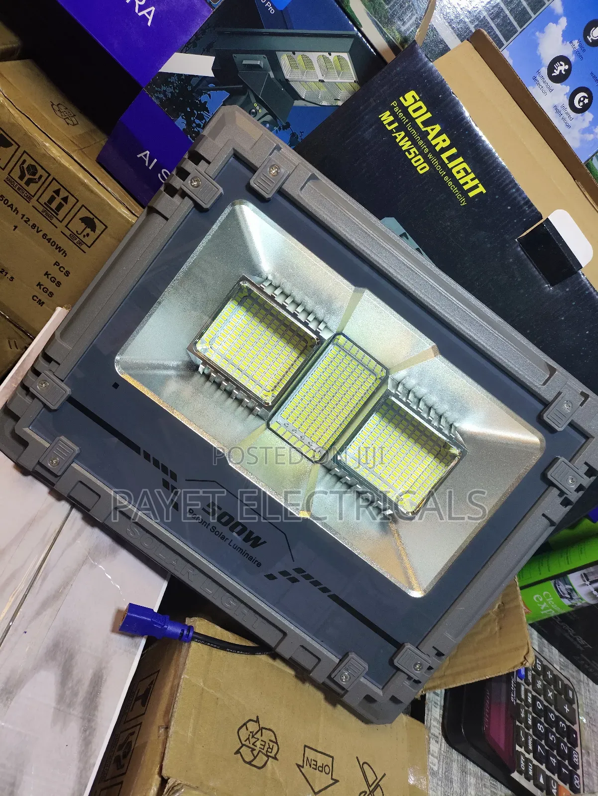 500watts Solar Flood Light for Alien Warrior