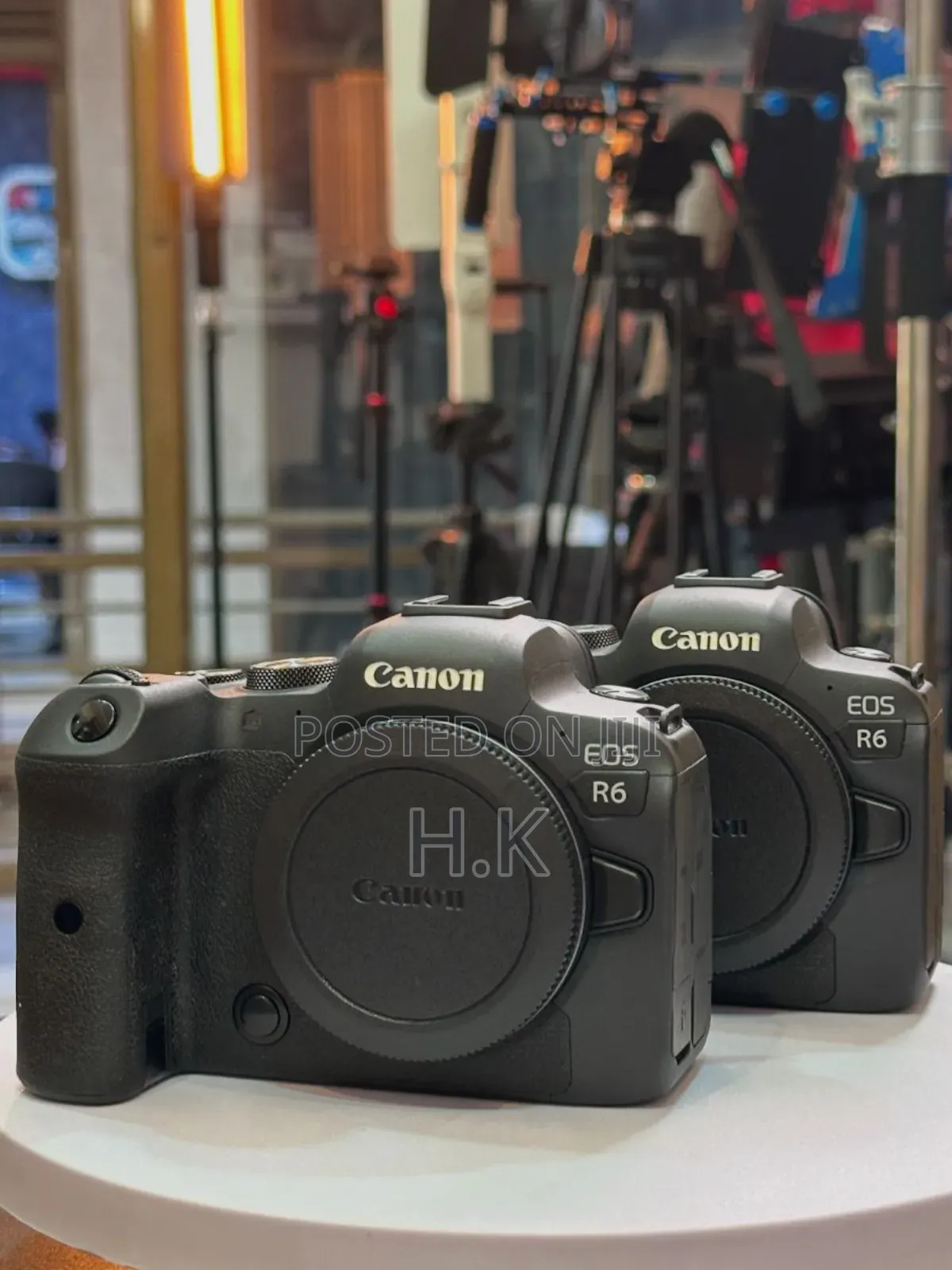 Canon Eos R6 Mirrorless Cameras.