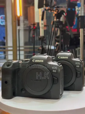 Canon Eos R6 Mirrorless Cameras.
