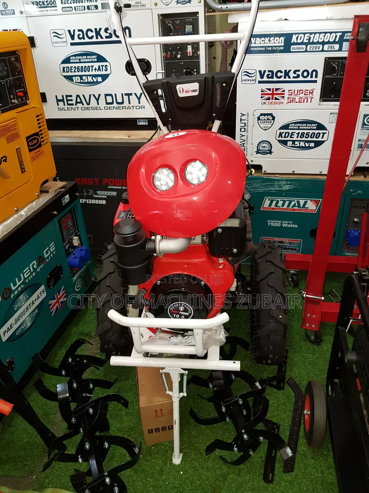 Diesel Power Tiller