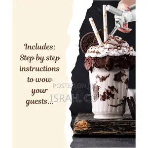 Professional Aluminium Whipped Cream Dispenser 500ml