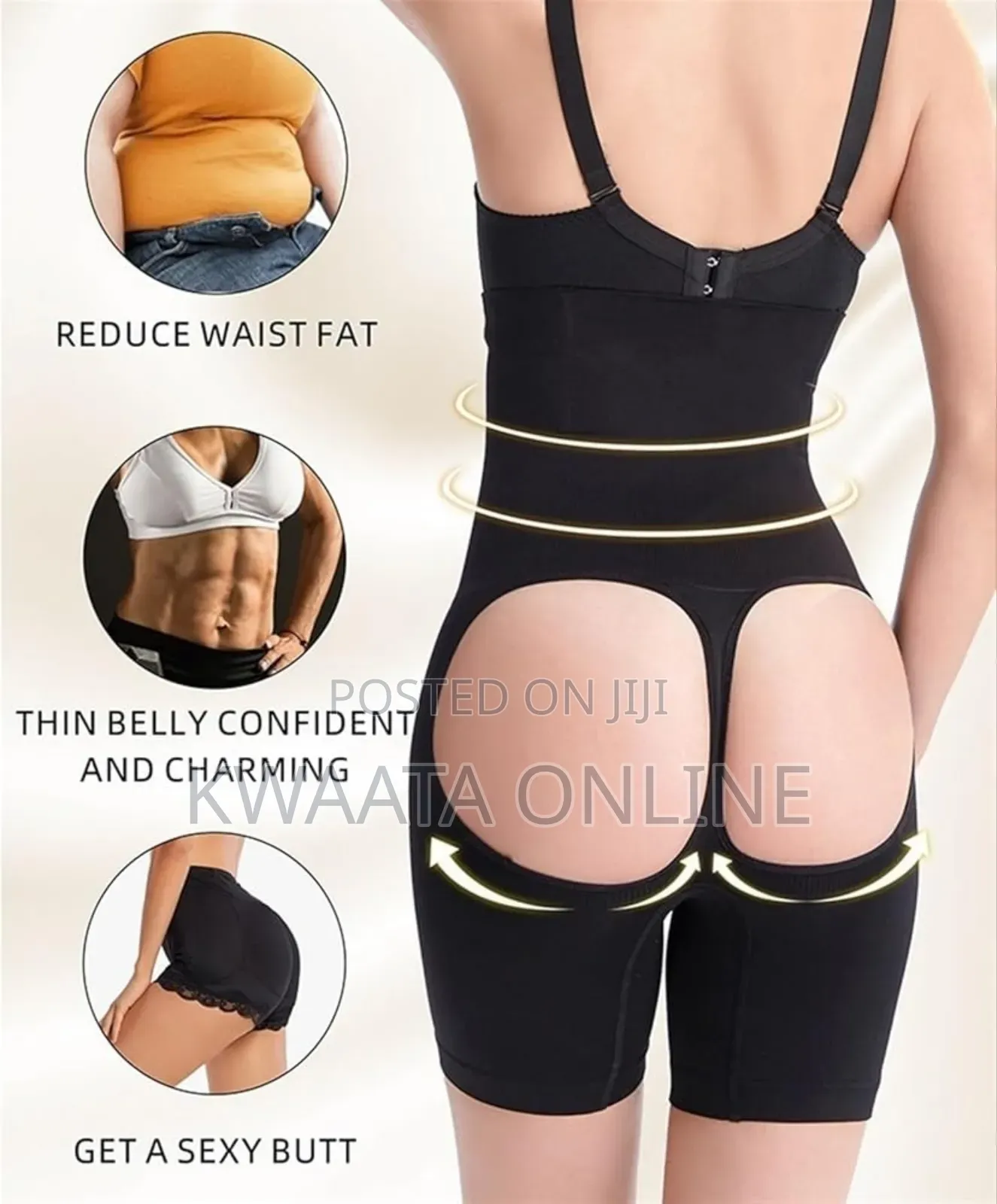 Women's Butt Lifter Body Shaper Hip Enhancer Abdominal High Waist