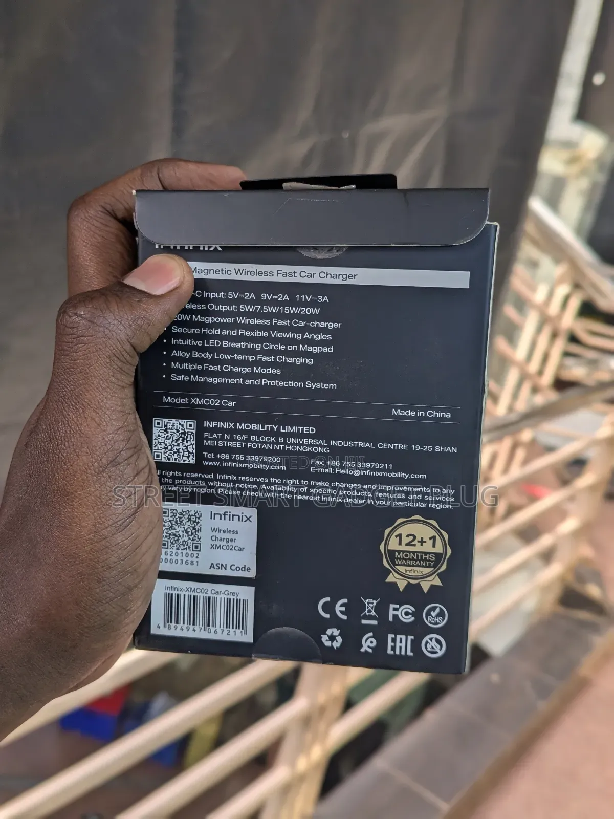 Infinix Car Wireless Charger