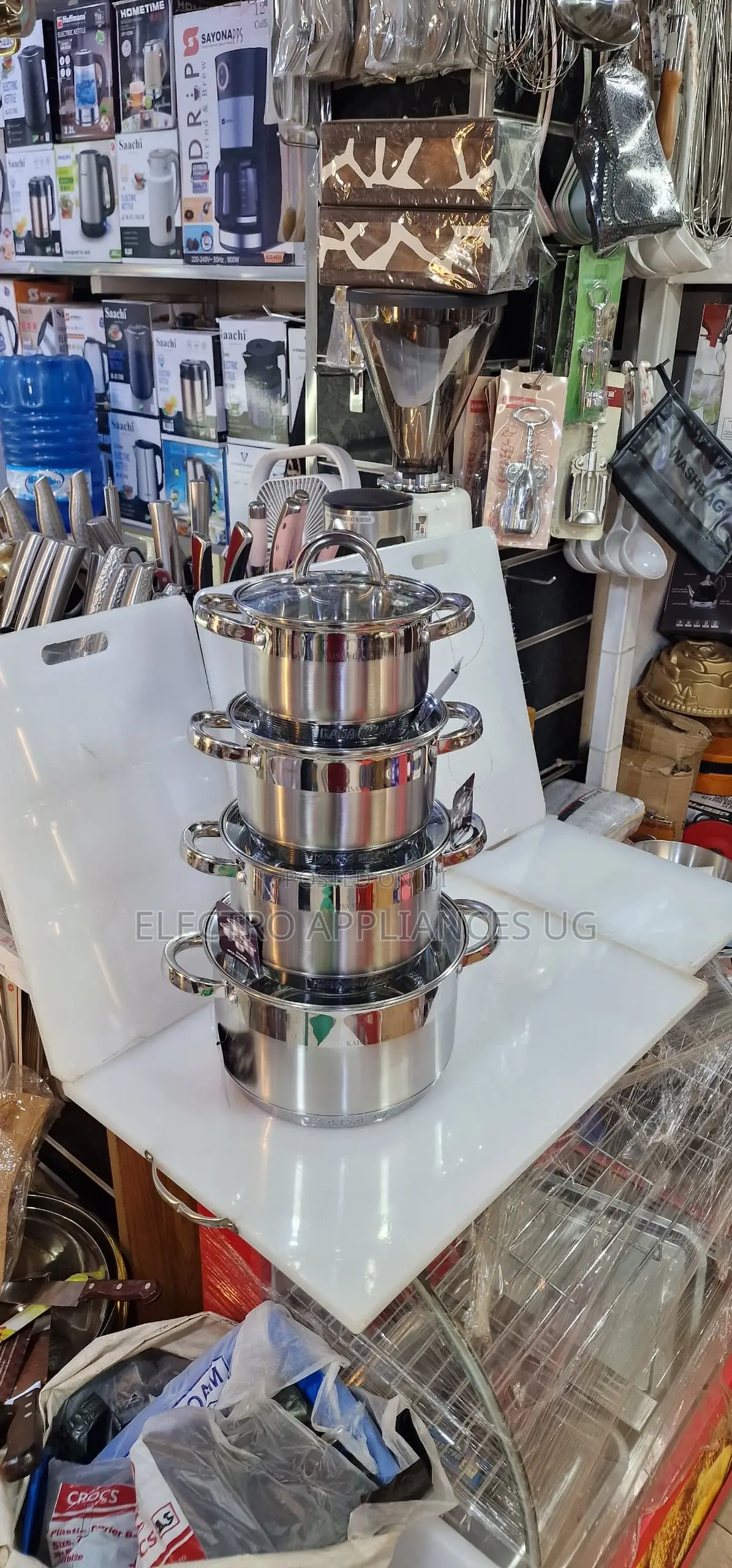 Kaisa Villa Stainless Steel Cooking Pot.