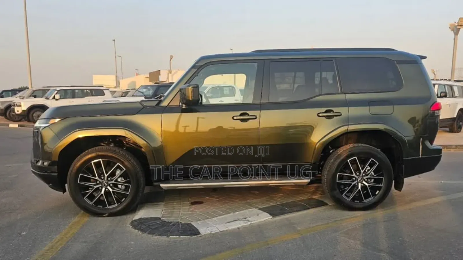 New Lexus GX 550 Overtrail 2024 Green