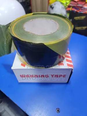 Warning Tape Yellow Black