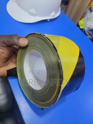 Warning Tape Yellow Black