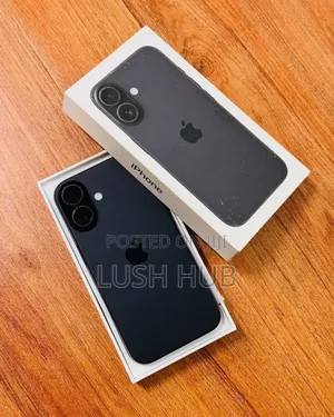 New Apple iPhone 16 256 GB Black