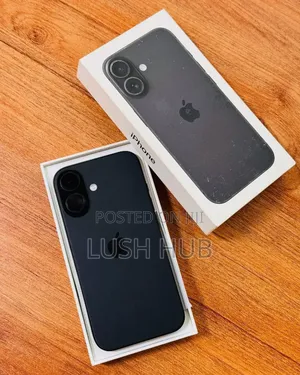 New Apple iPhone 16 256 GB Black