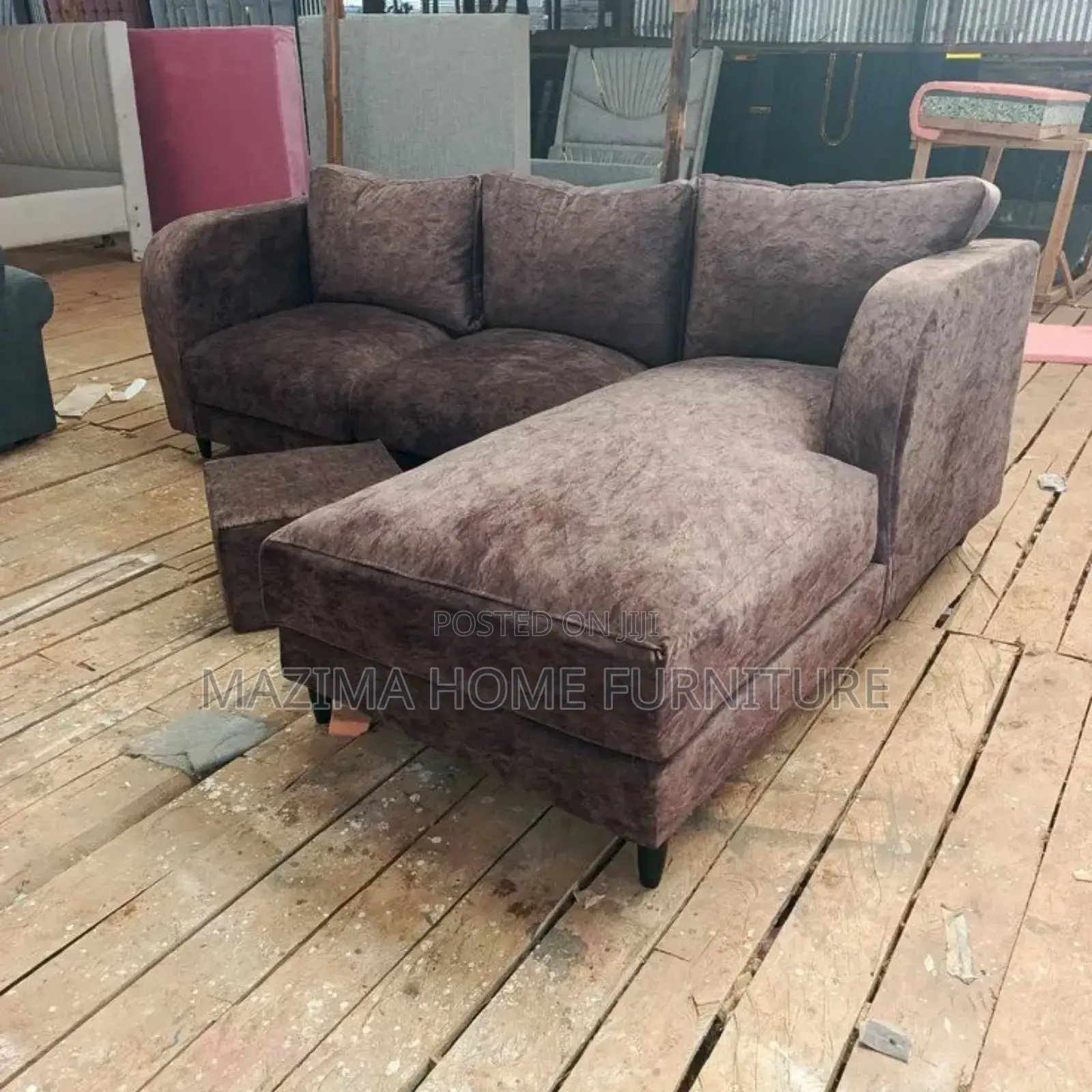 L Sofa Three Seater With Sofa Bed